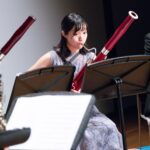 ファゴットを演奏する廣幡さん（中央）