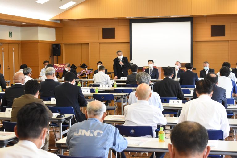 津山消防協力会の本年度総会