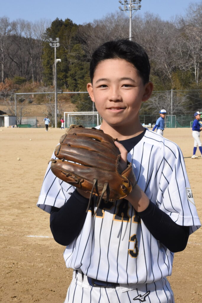 「優勝を目指したい」と意気込みを語る政岡選手