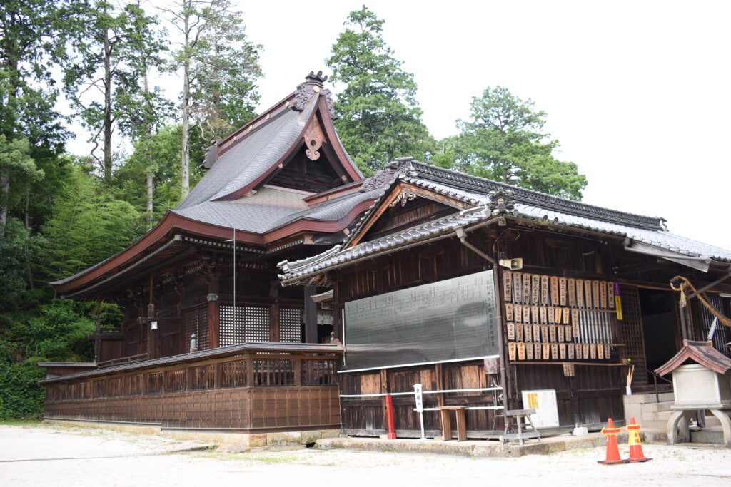 美作国二宮の高野神社