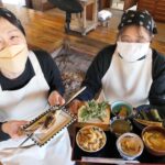 川魚と山菜が味わえるうたたね定食