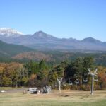 雪化粧した大山