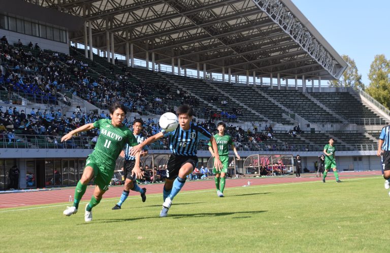 作陽高校サッカー部県大会優勝