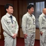 能登半島地震で被災した富山県氷見市に派遣される津山市の職員3人