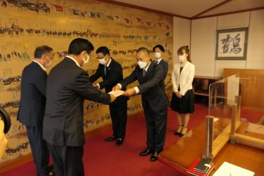 津山市ＰＴＡ連合会 要望書を津山市と市教委に提出