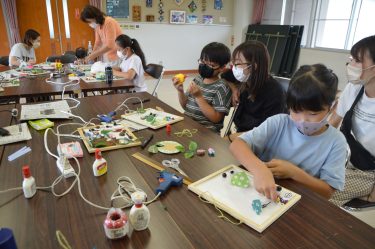 久米川南 夏休みの工作教室