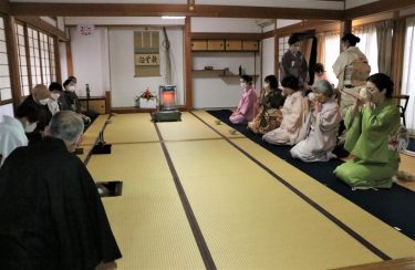 茶道裏千家淡交会津山支部 初茶会