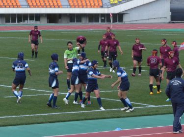 津山高専ラグビー３年連続３位