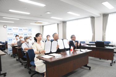 津山高専、大連の大連東軟信息学院と編入学に関する協定
