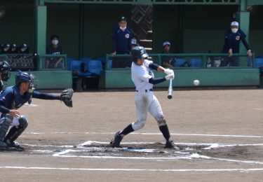 津山市中学生野球大会決勝