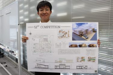 津山工業高校建築科　住宅設計コンペ