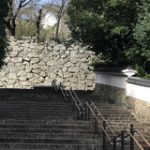 津山鶴山公園の階段