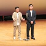 絶妙な毒舌で笑いを巻き起こすウエストランド=岡山県真庭市で