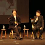 「ＮＡＮＡ」の制作秘話を話す丸山さん（左）と大谷監督