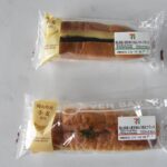 セブン―イレブンで販売中の、岡山県内産小麦せときららを使ったパン２種類