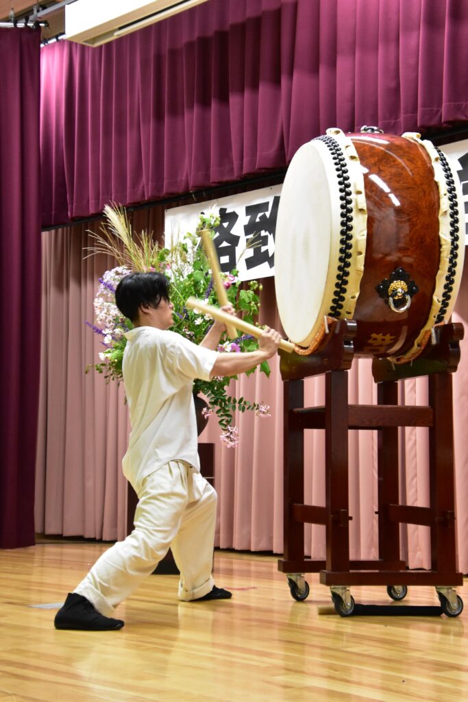 フィナーレは圧巻の大太鼓