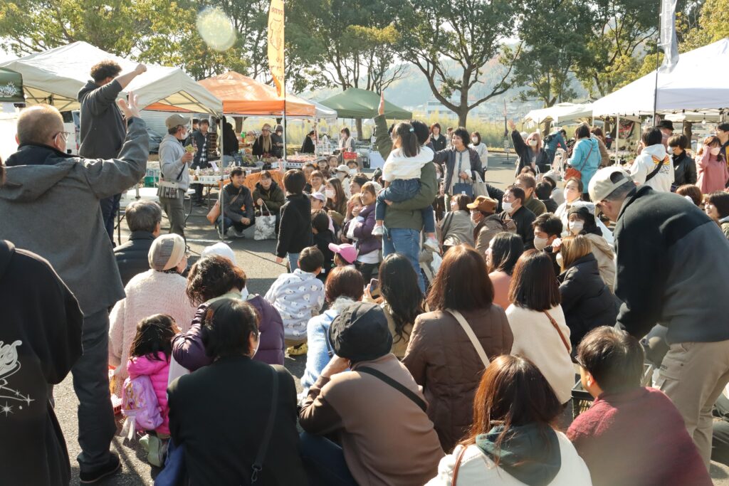 盛況だったじゃんけん大会