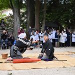 殿様と福太郎のこっけいな掛け合い