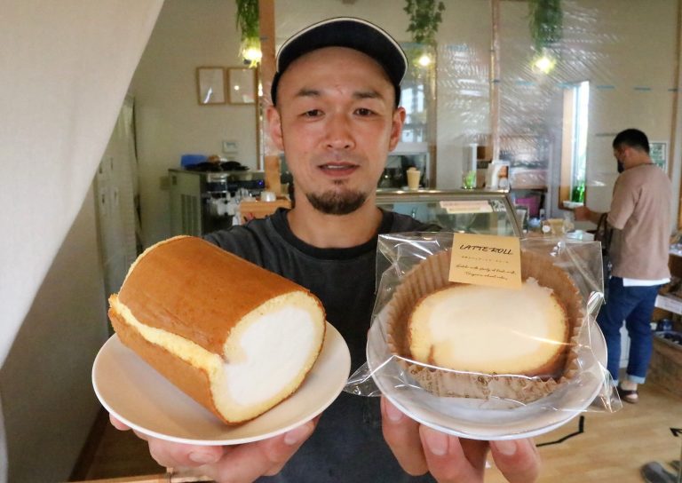 大田のイタリアンジェラート店「ＬＡＴＴＥ（ラッテ）」から「ＬＡＴＴＥロール」