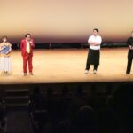 津山市、岡山県内の話題で会場を盛り上げるレインボー