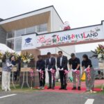 「子ども家づくり大学おもしろランド」オープニングセレモニー=岡山県津山市で