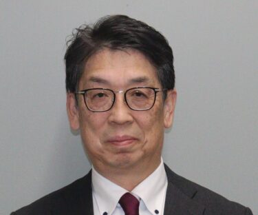 鏡野町長選に立候補を表明した瀬島氏