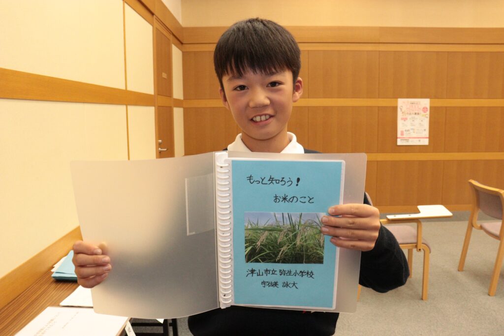 市長賞に輝いた宇佐美君