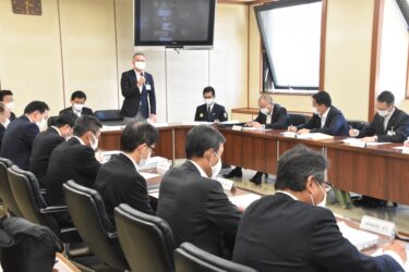 岡山県津山市　感染症対策本部が開かれ市立小中学校の対応協議
