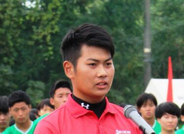 作陽高校ゴルフ部２年・久常涼選手　APGCジュニア選手権で団体優勝／岡山・津山市