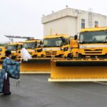 出動期間中の安全を祈願する神事=岡山県津山市で