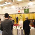 懇親を深めた県建設業協会津山支部の新年互礼会