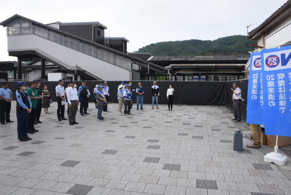 街頭啓発活動への参加者