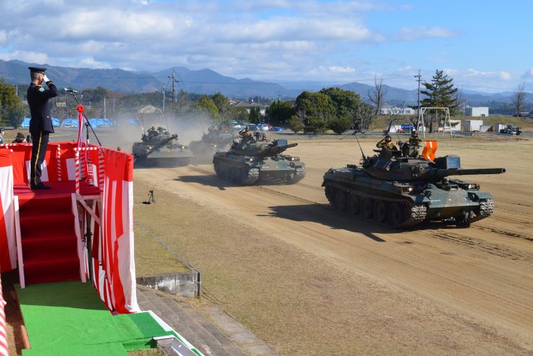 陸上自衛隊日本原駐屯地創設55周年記念行事
