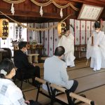 神戸の作楽神社で11日、例大祭開かれる