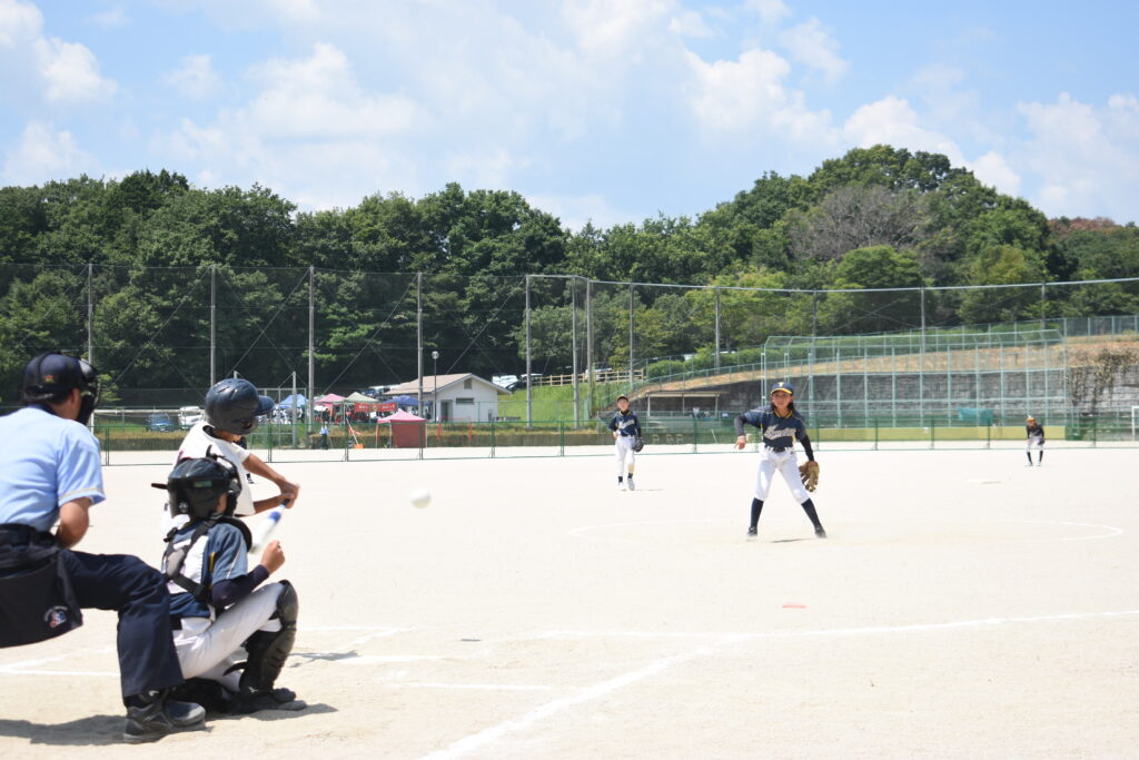 一投一打に白熱した試合を展開した試合会場