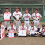 準優勝した北陵Aの選手たち