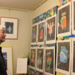 遊び心とセンス、色彩にあふれるポップアート=岡山県真庭市で