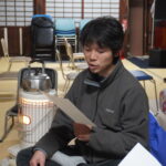 企画者の吉田さんによる朗読