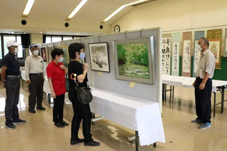 老人作品展（津山市老人クラブ連合会主催）