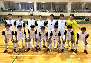 美作高が準優勝　フットサル「U-18県予選」　三好監督の古巣、作陽に惜敗も／岡山・津山市