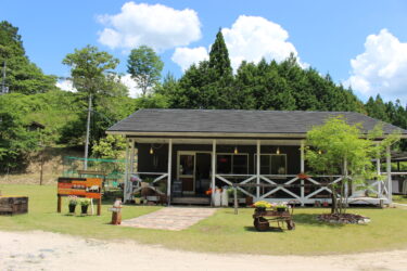 真庭市西河内のジェラート醍醐桜＝岡山県真庭市で