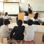 プラントベースフードについて学ぶ子どもたち