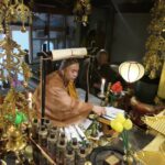 霊験秘法「きゅうり封じ」の様子