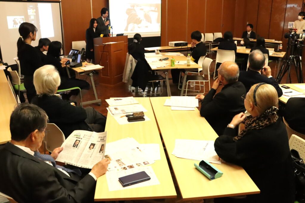 城下ハイスクールの成果発表会