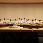 津山邦楽合奏団による優美な琴演奏