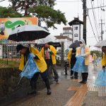 世界ライオンズ奉仕デー 衆楽園や津山城周辺を奉仕