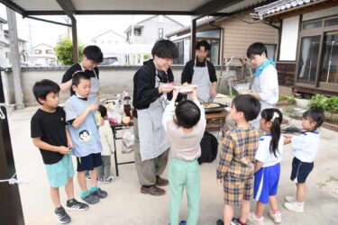 子ども食堂開催　大学サークルが地域と連携　「おいしい」「ありがとう」の声／岡山・津山市