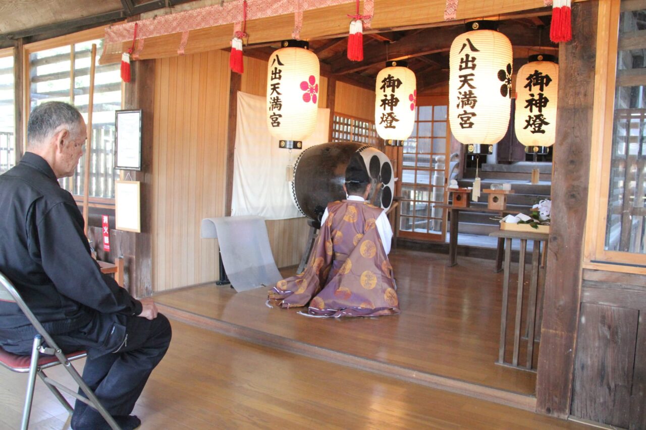 「すべり止めの砂」の祈とう