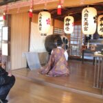 「すべり止めの砂」の祈とう