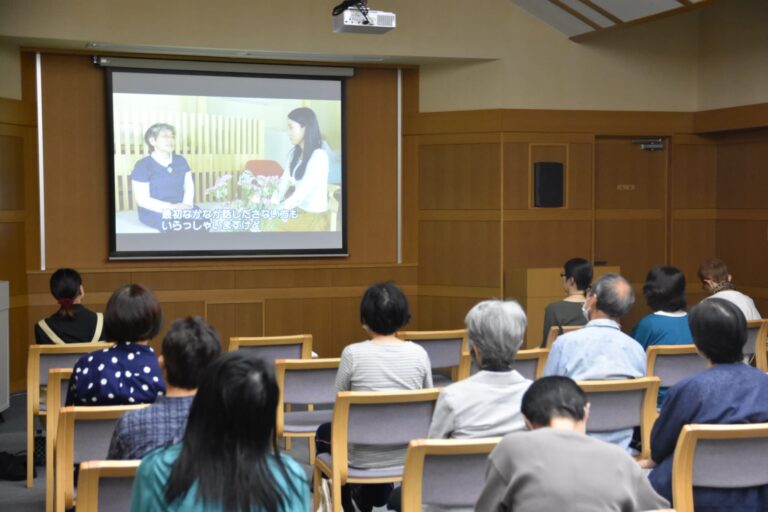 「がんになる前に知っておくこと」の一シーン